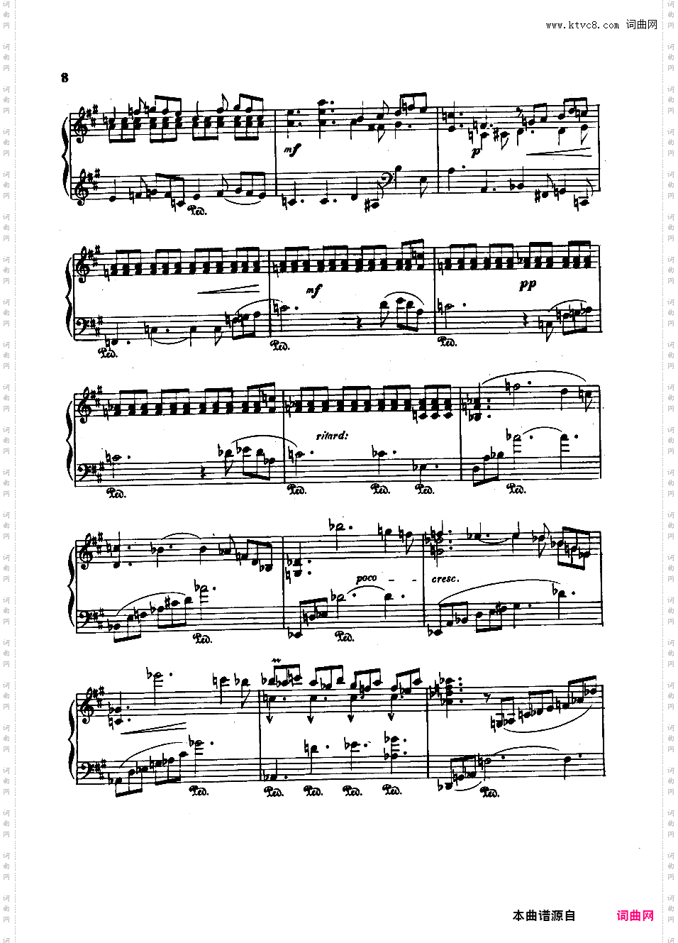 A大调第四钢琴奏鸣曲 Piano Sonata No·4 Op·72