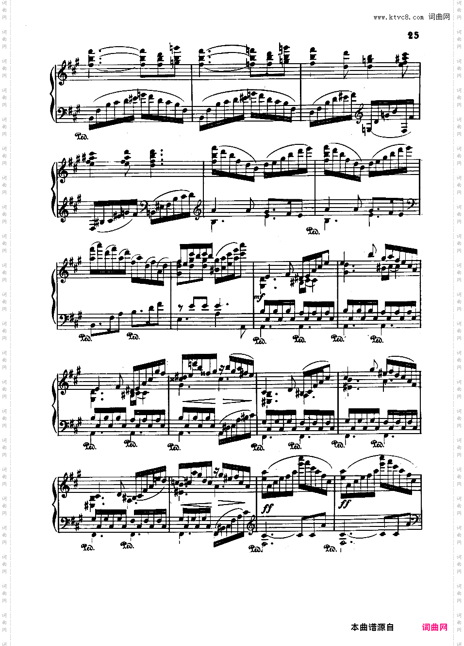 A大调第四钢琴奏鸣曲 Piano Sonata No·4 Op·72