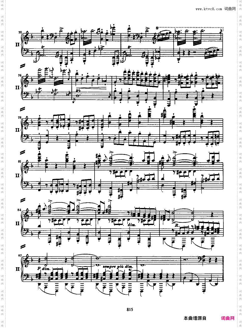 d小调第一钢琴协奏曲 Piano Concert No·1 Op·15Brahms op015 Piano Concerto #1 in d two pianos