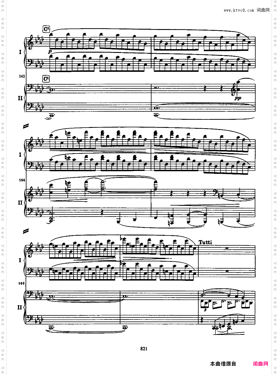 d小调第一钢琴协奏曲 Piano Concert No·1 Op·15Brahms op015 Piano Concerto #1 in d two pianos
