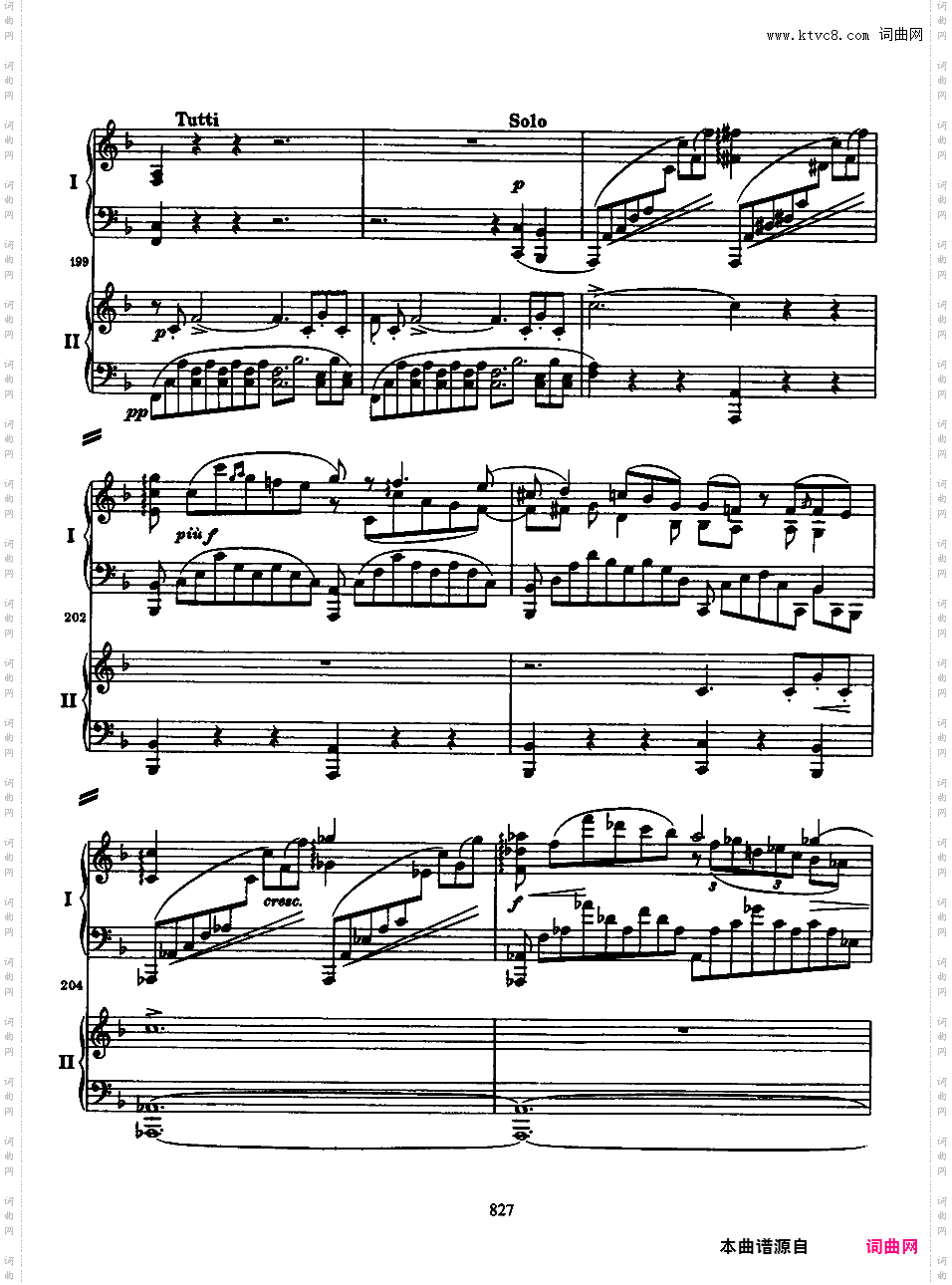 d小调第一钢琴协奏曲 Piano Concert No·1 Op·15Brahms op015 Piano Concerto #1 in d two pianos