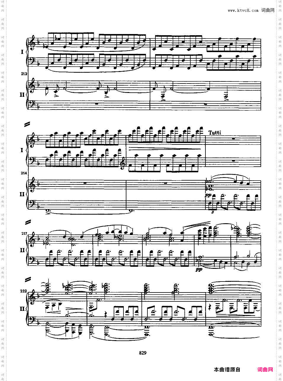 d小调第一钢琴协奏曲 Piano Concert No·1 Op·15Brahms op015 Piano Concerto #1 in d two pianos