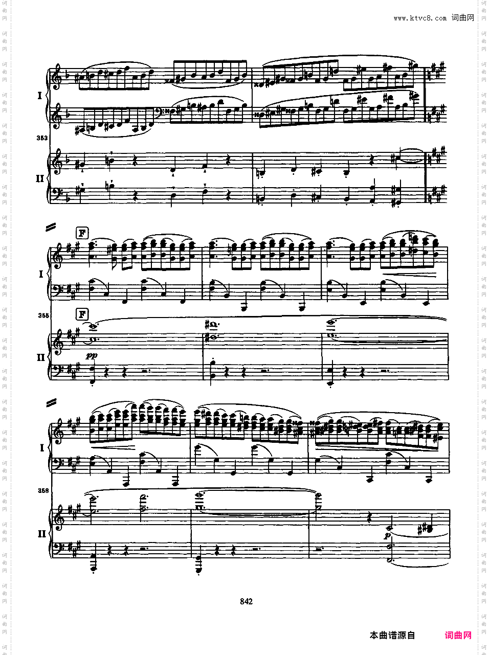 d小调第一钢琴协奏曲 Piano Concert No·1 Op·15Brahms op015 Piano Concerto #1 in d two pianos