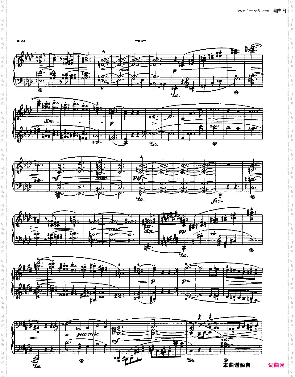 E大调第四谐谑曲 Op·54Chopin op54 Scherzo in E alt版本一