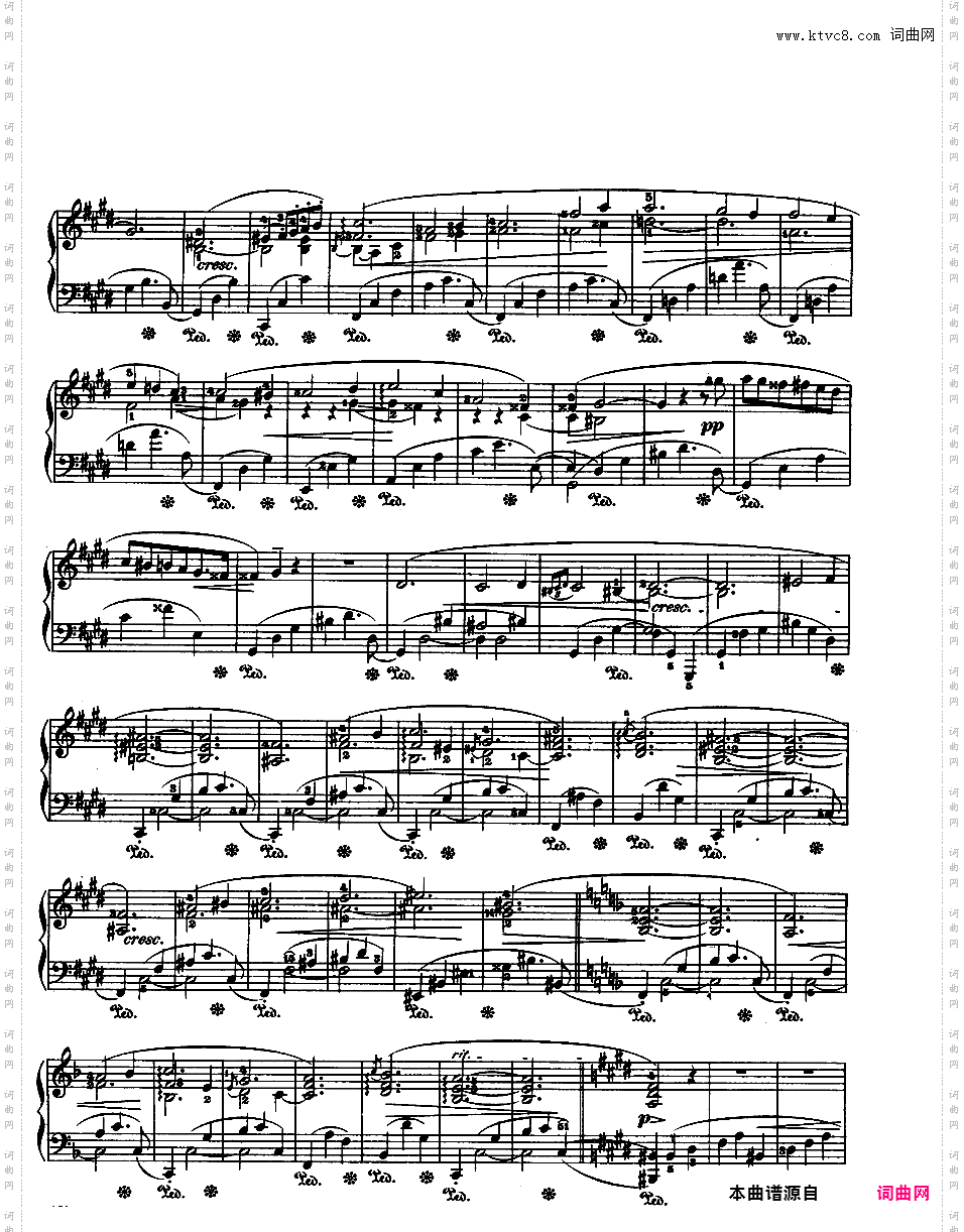 E大调第四谐谑曲 Op·54Chopin op54 Scherzo in E alt版本一