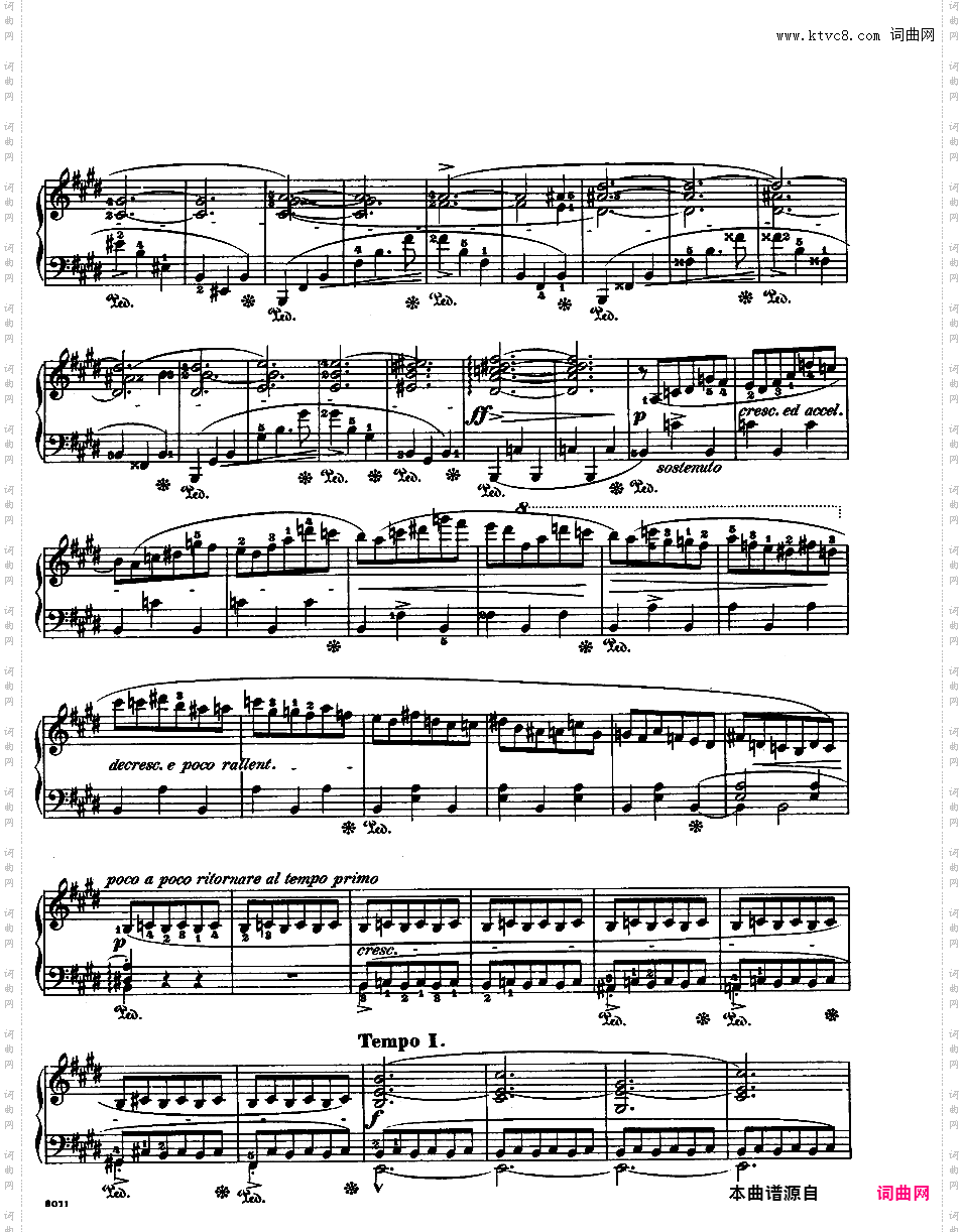 E大调第四谐谑曲 Op·54Chopin op54 Scherzo in E alt版本一