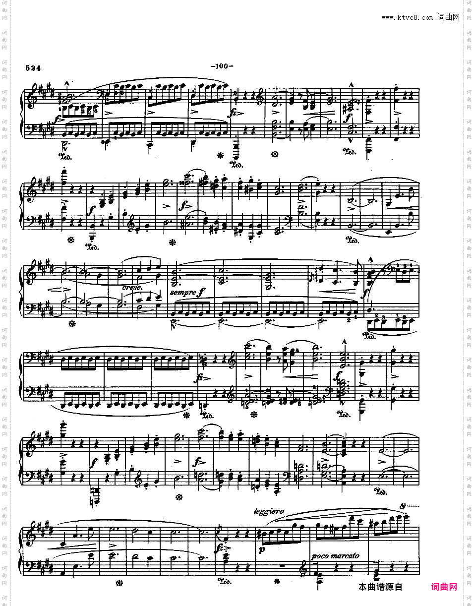 E大调第四谐谑曲 Op·54Chopin op54 Scherzo in E alt版本一