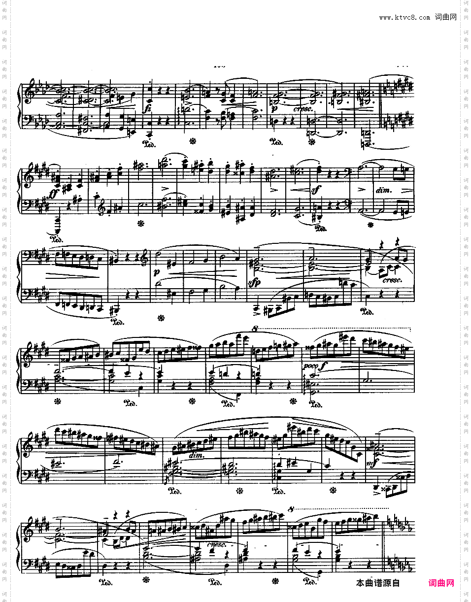 E大调第四谐谑曲 Op·54Chopin op54 Scherzo in E alt版本一