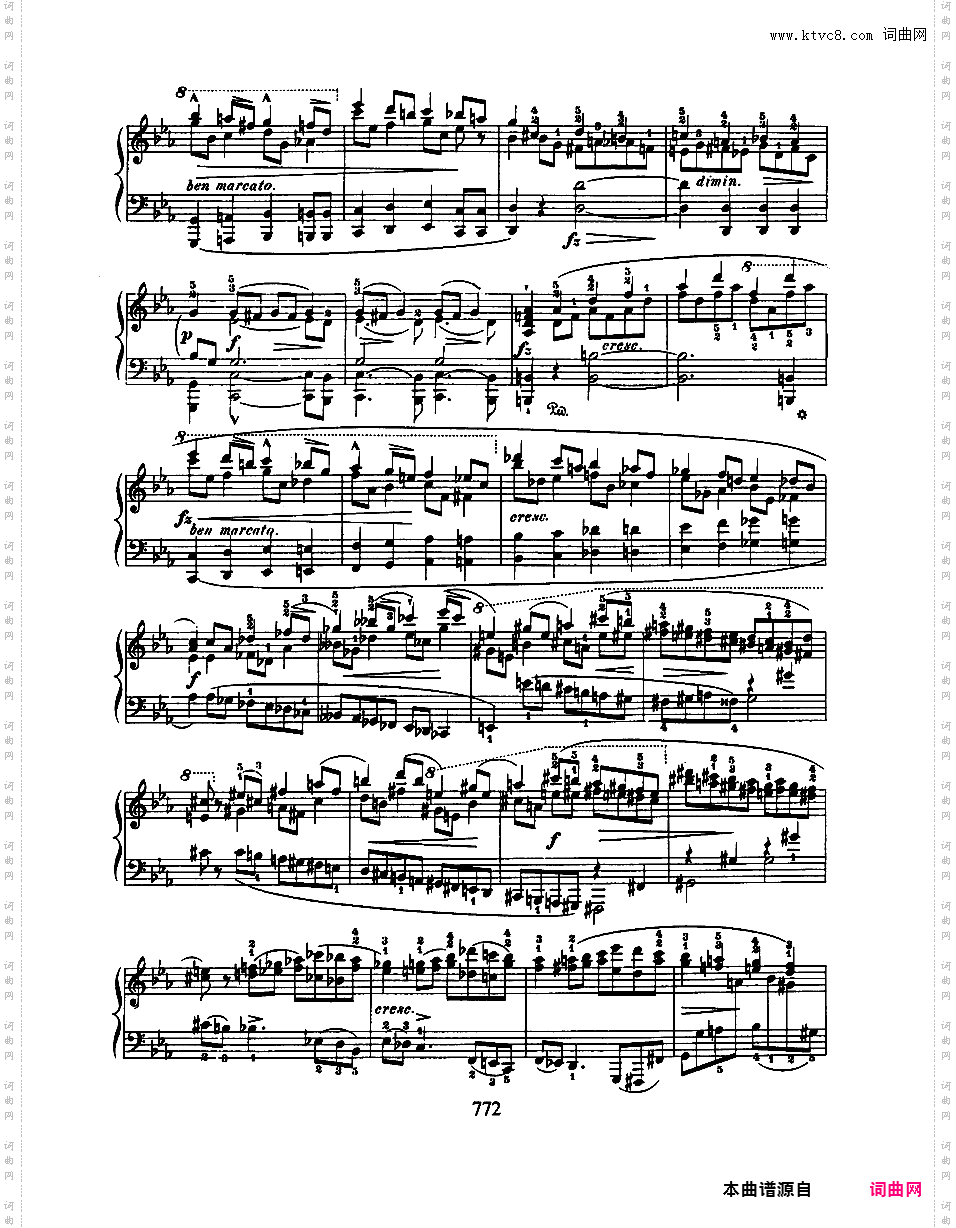 c小调第一钢琴奏鸣曲 Op·4Chopin op04 Piano Sonata #1 in c版本二