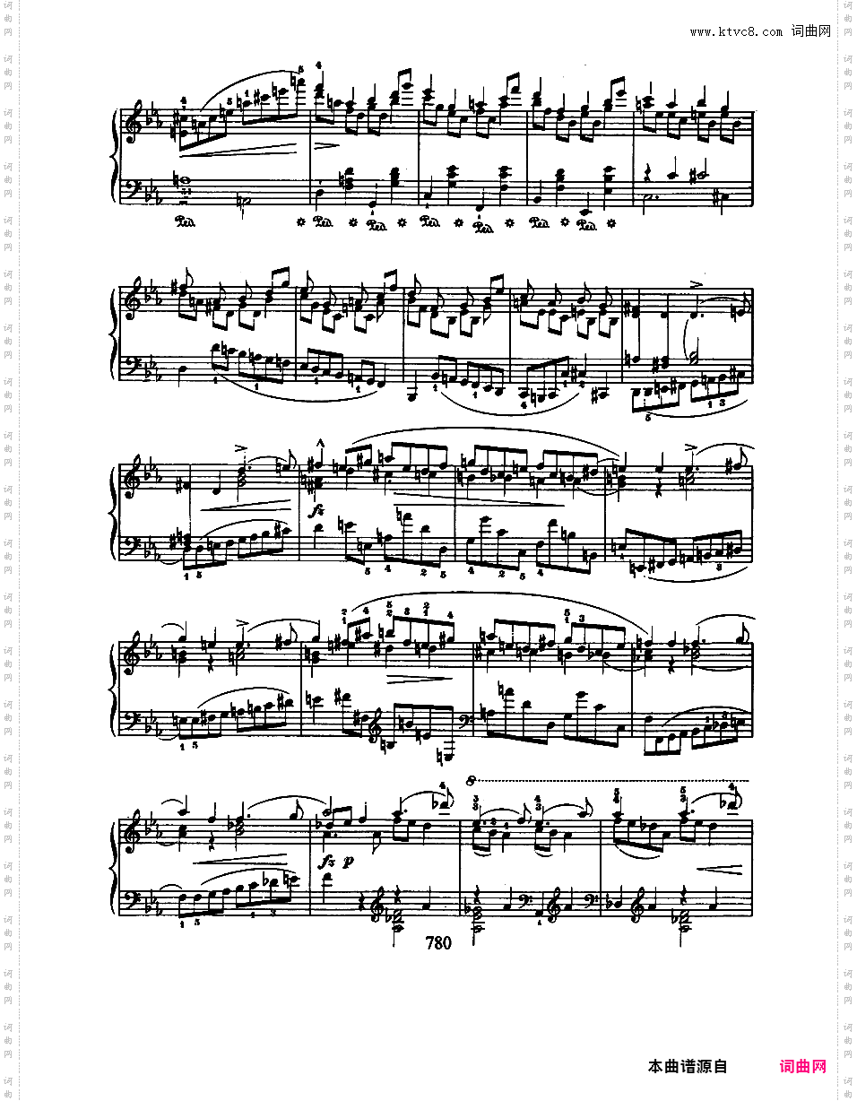 c小调第一钢琴奏鸣曲 Op·4Chopin op04 Piano Sonata #1 in c版本二