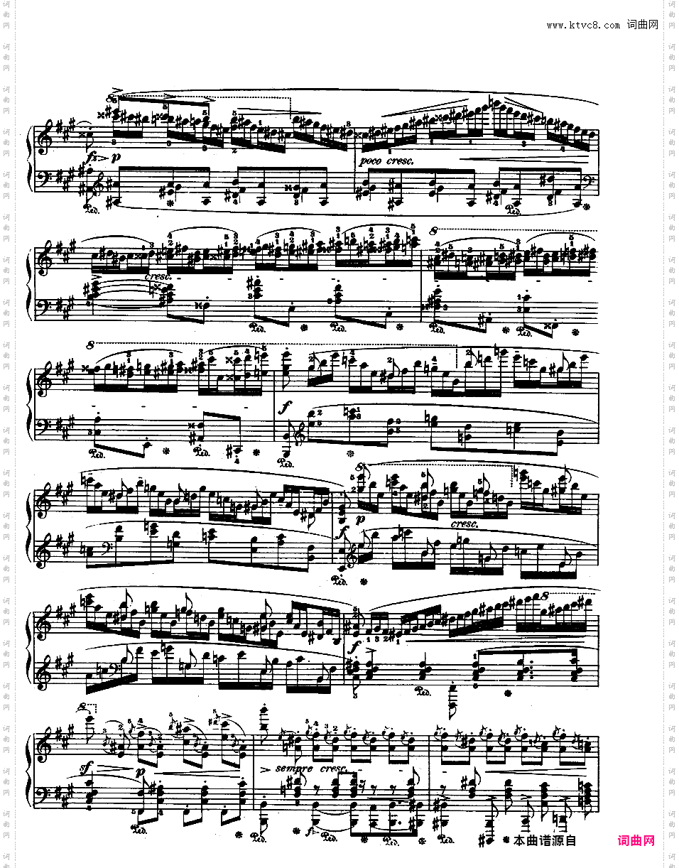 A大调音乐会快板 Op·46Chopin op46 Allegro de Concert alt版本二