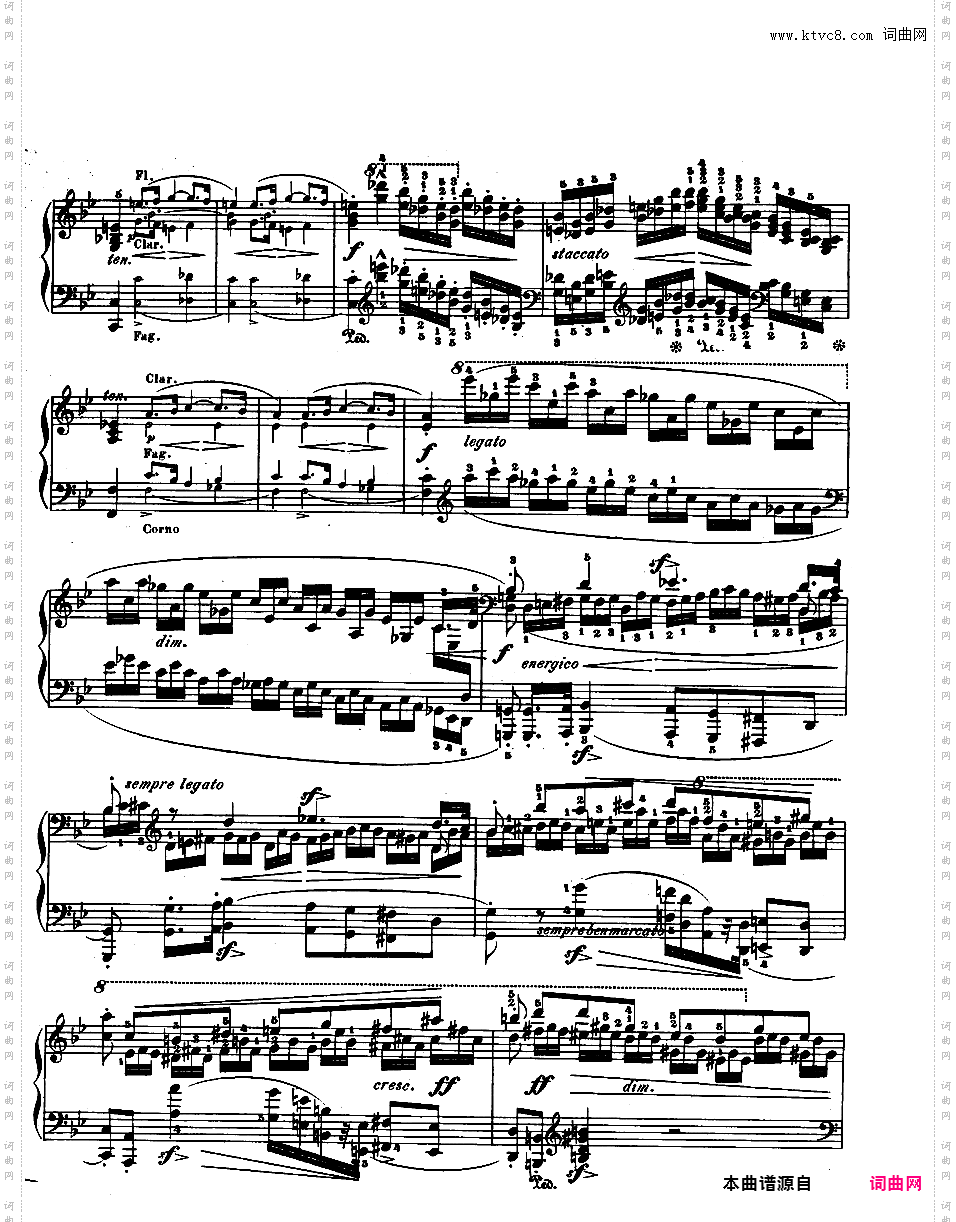 降B大调莫扎特主题变奏曲 Op·2 - 为钢琴与乐队而作Chopin op02 Variations on La Ci Darem alt
