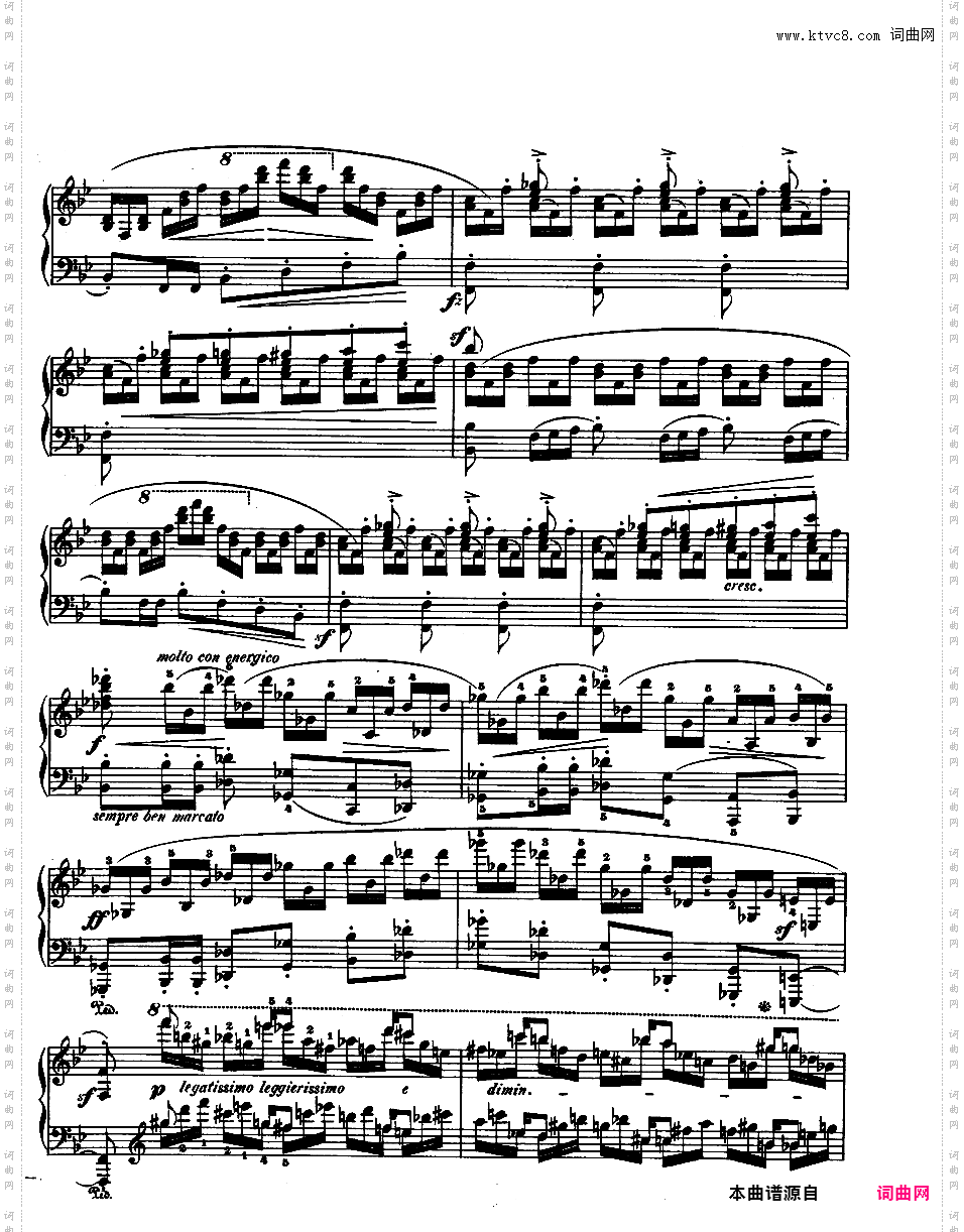降B大调莫扎特主题变奏曲 Op·2 - 为钢琴与乐队而作Chopin op02 Variations on La Ci Darem alt