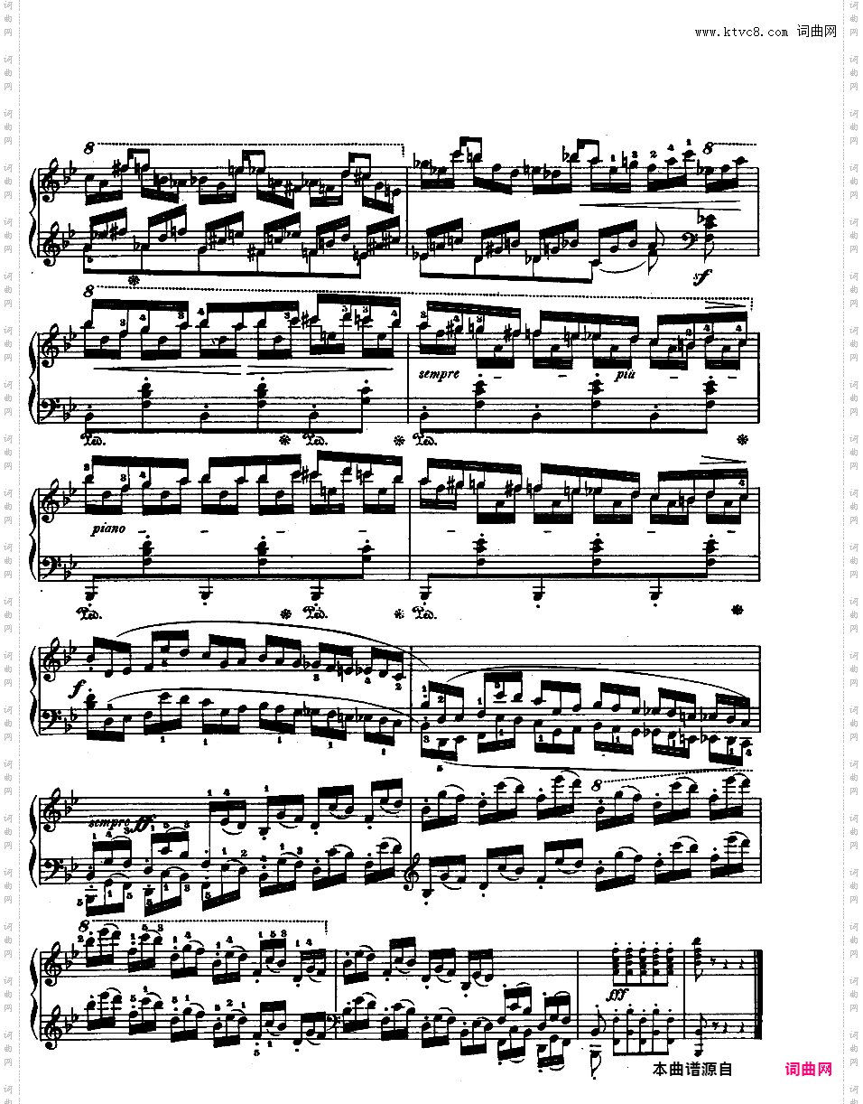 降B大调莫扎特主题变奏曲 Op·2 - 为钢琴与乐队而作Chopin op02 Variations on La Ci Darem alt