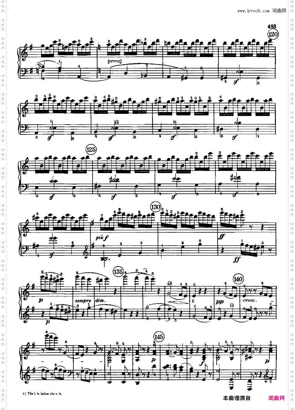 e小调第二十七钢琴奏鸣曲 Op·90