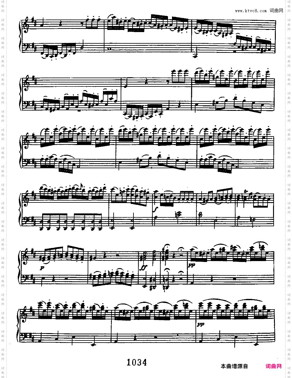 六首钢琴小奏鸣曲Beethoven Sonatina in D