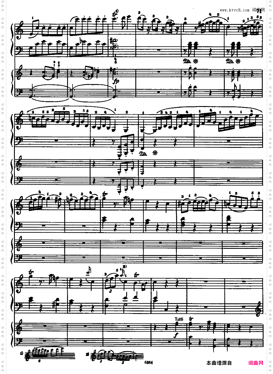 钢琴协奏曲全集 Piano ConcertosMozart - Concerto no 8 K 246 - 2 Piano