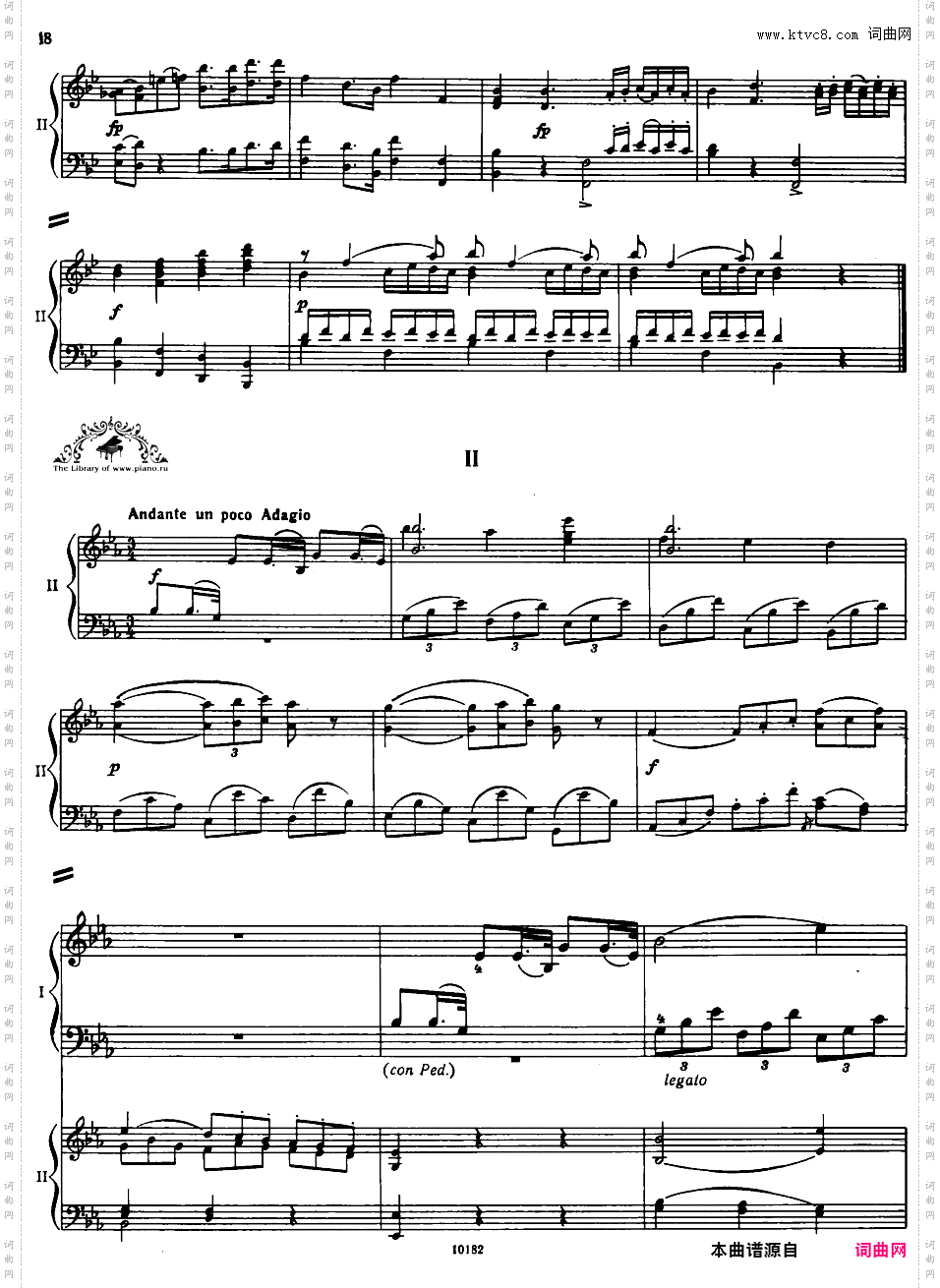 钢琴协奏曲全集 Piano ConcertosMozart - Concerto no 6 K 238 - 2 Piano