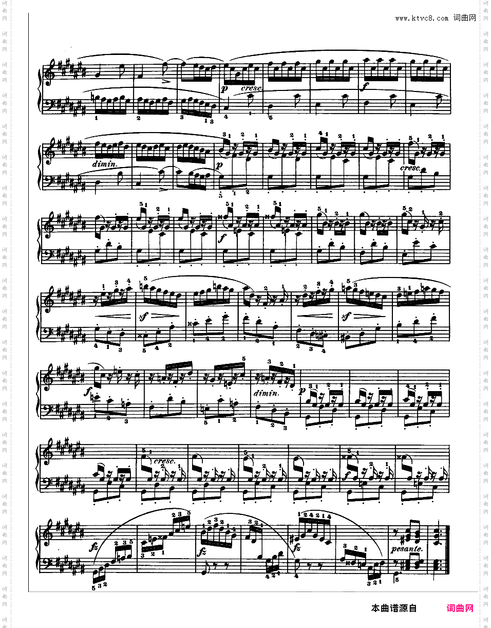 《平均律钢琴曲集第一卷》The Well Tempered ClavierPrelude & Fugue 03