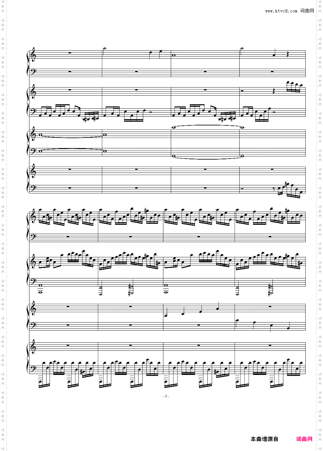Four Pianos Legend