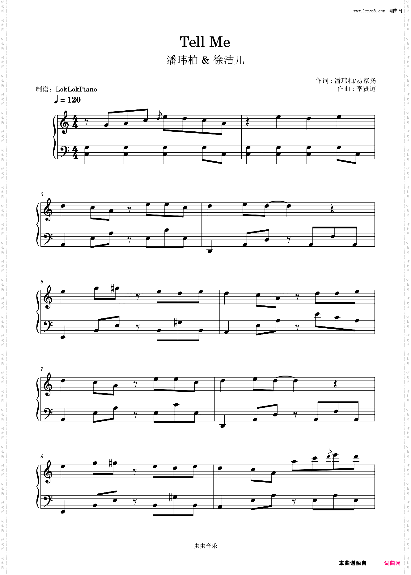 Tell Me | LokLokPiano演奏版