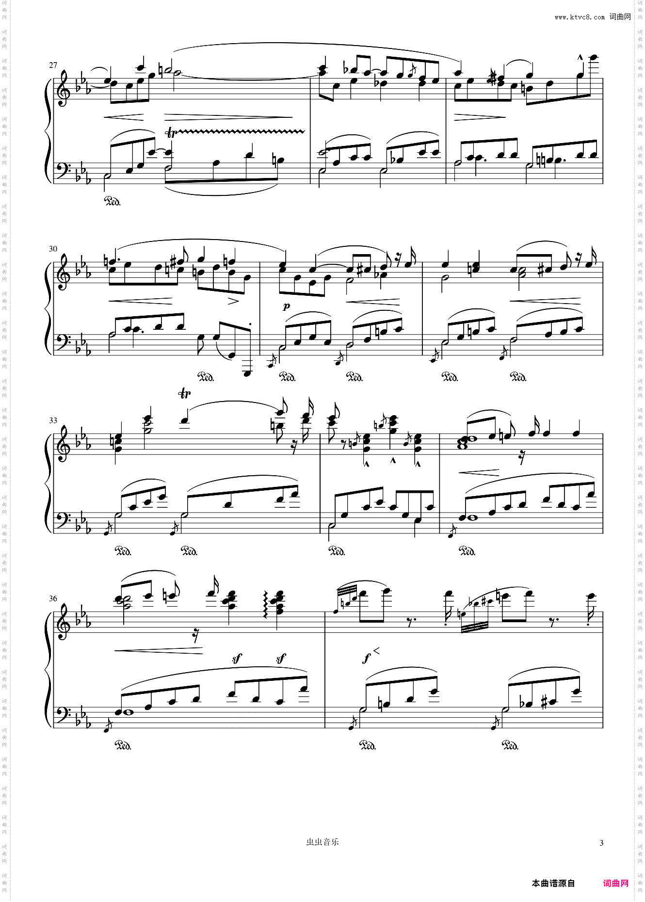 肖邦第一奏鸣曲第一乐章——Op·4-No·1