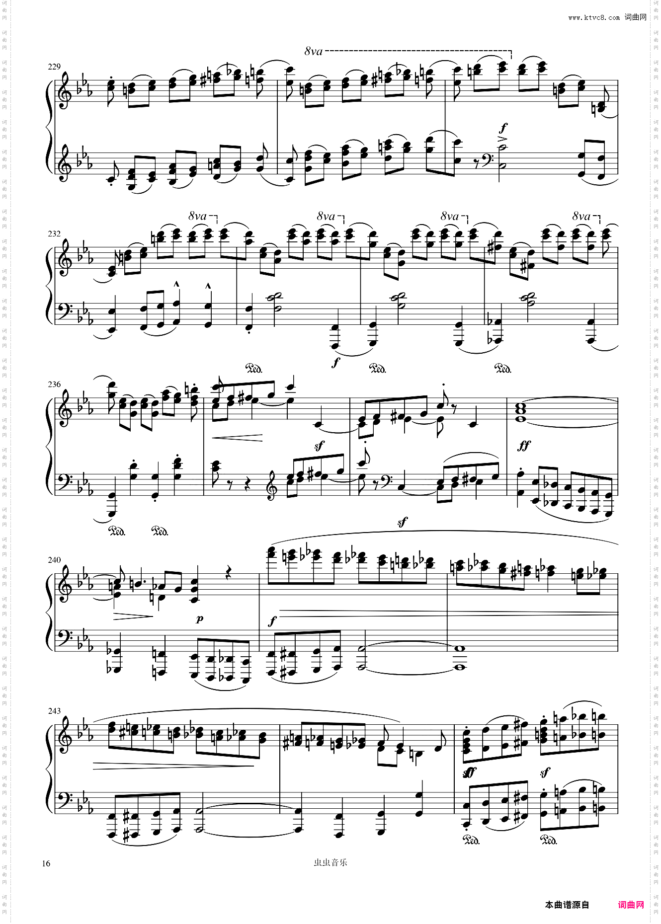 肖邦第一奏鸣曲第一乐章——Op·4-No·1