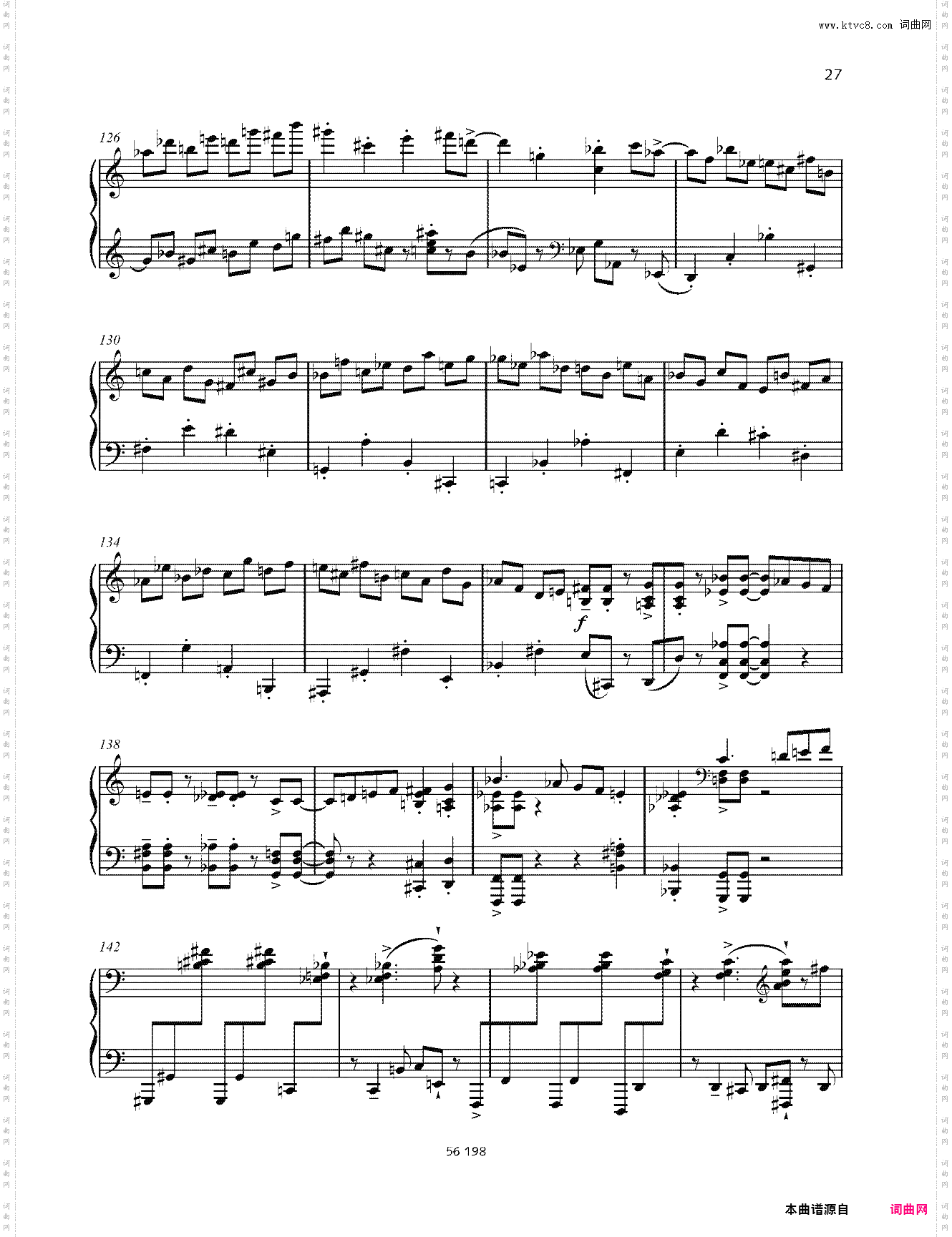 爵士奏鸣曲 No· 10 Op· 81 第三乐章