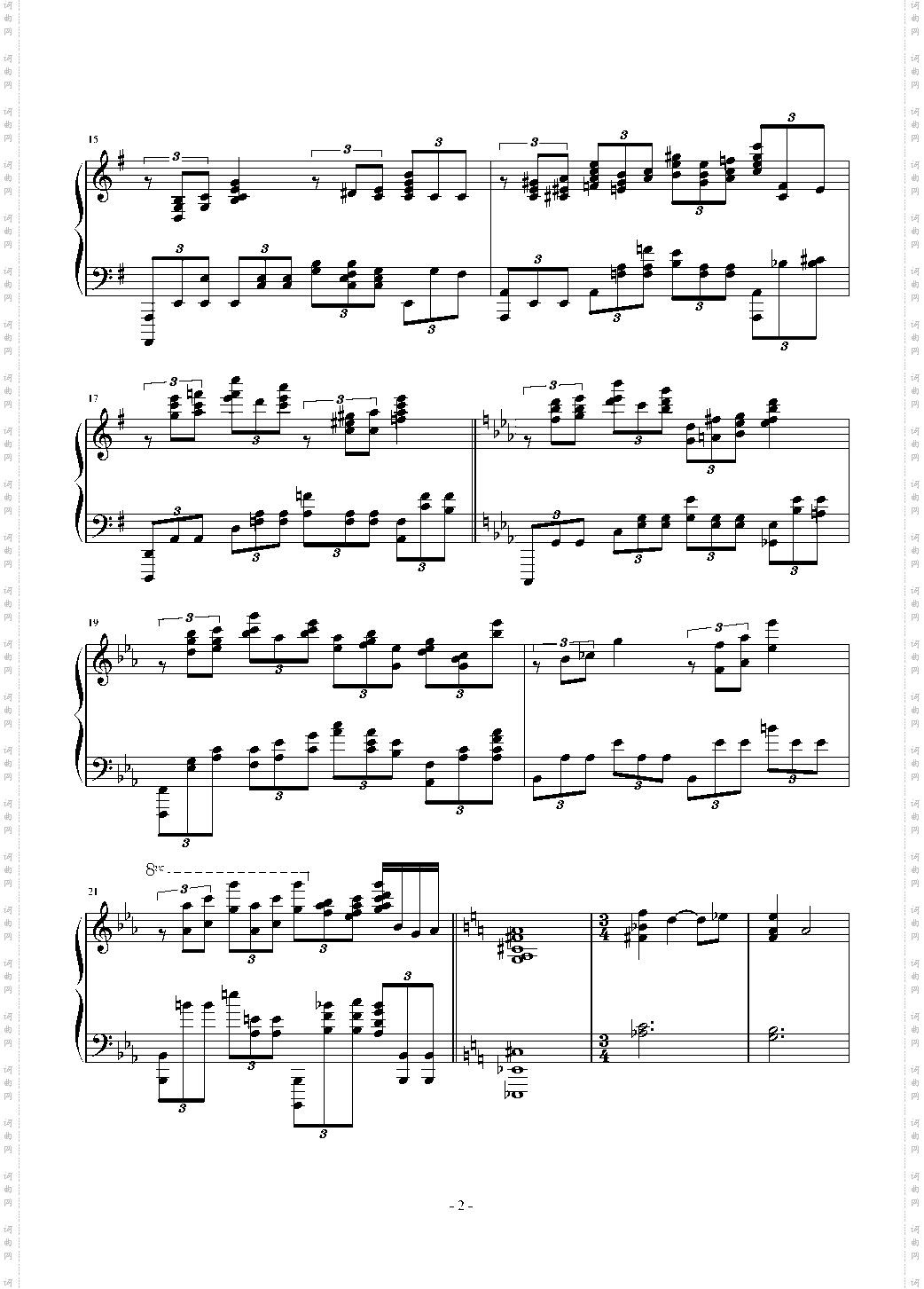 A Sketch of Scriabin
