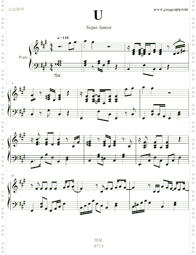 U