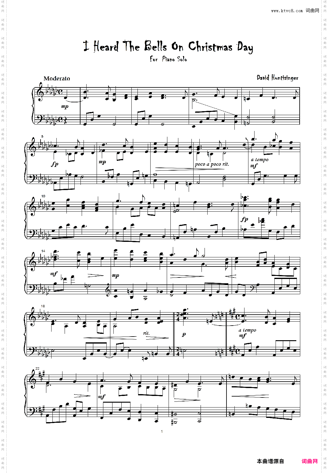 I Heard The Bells On Christmas Day