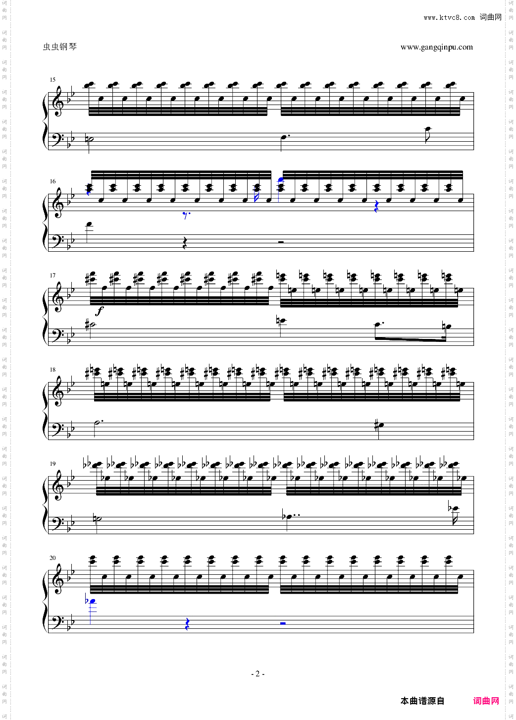布鲁克纳第五交响曲第四乐章钢琴独奏版