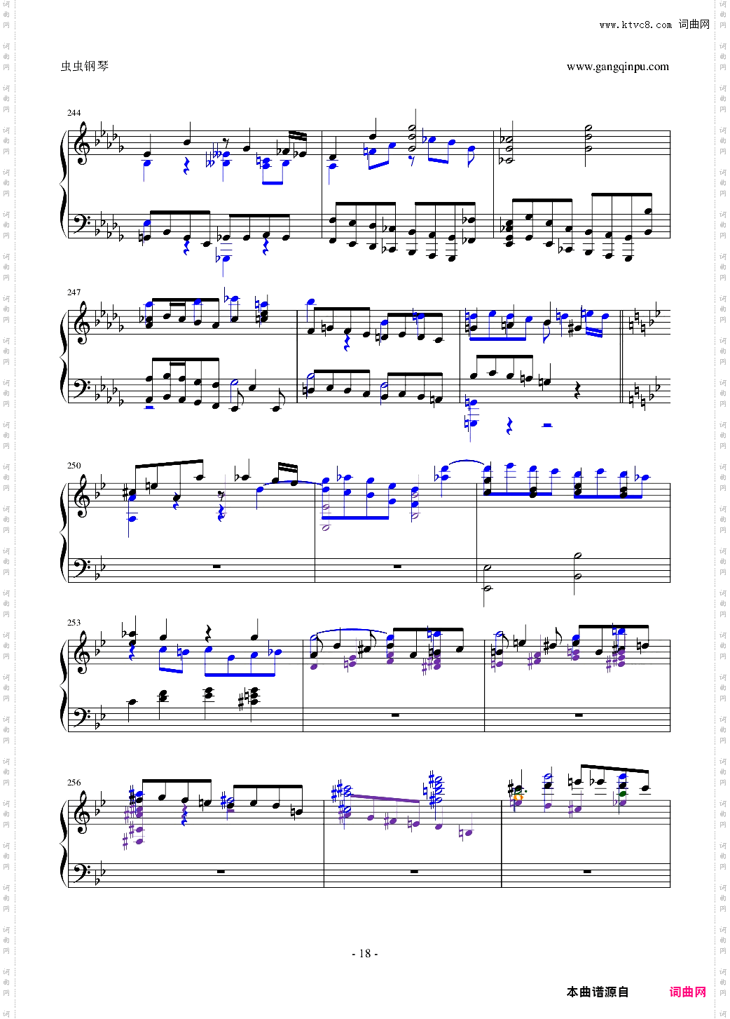 布鲁克纳第五交响曲第四乐章钢琴独奏版