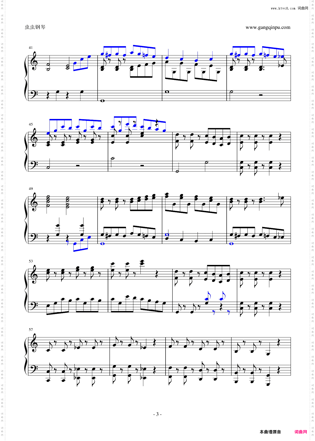 惊愕钢琴曲