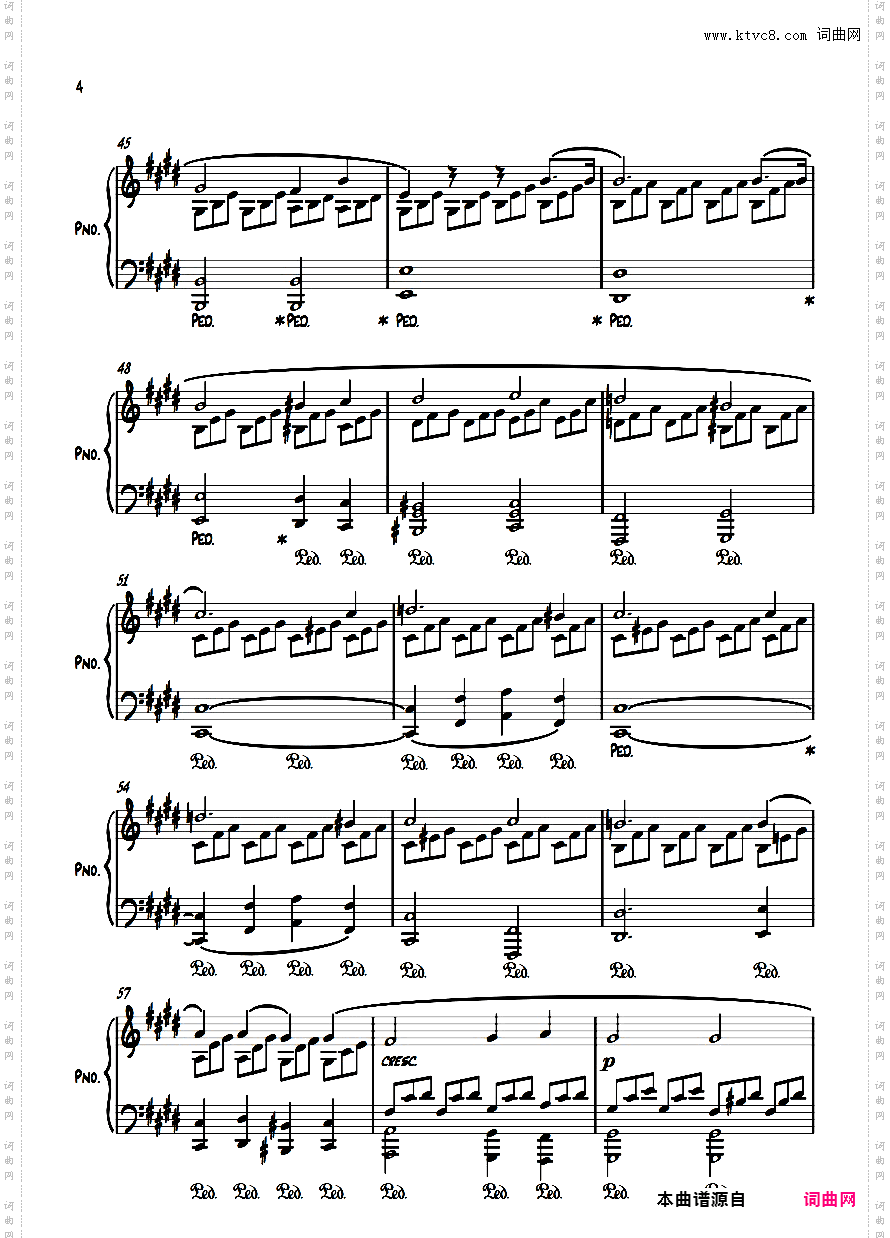 Moonlight Sonata in Cm