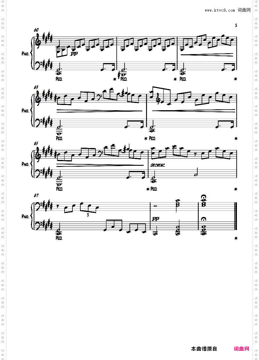 Moonlight Sonata in Cm