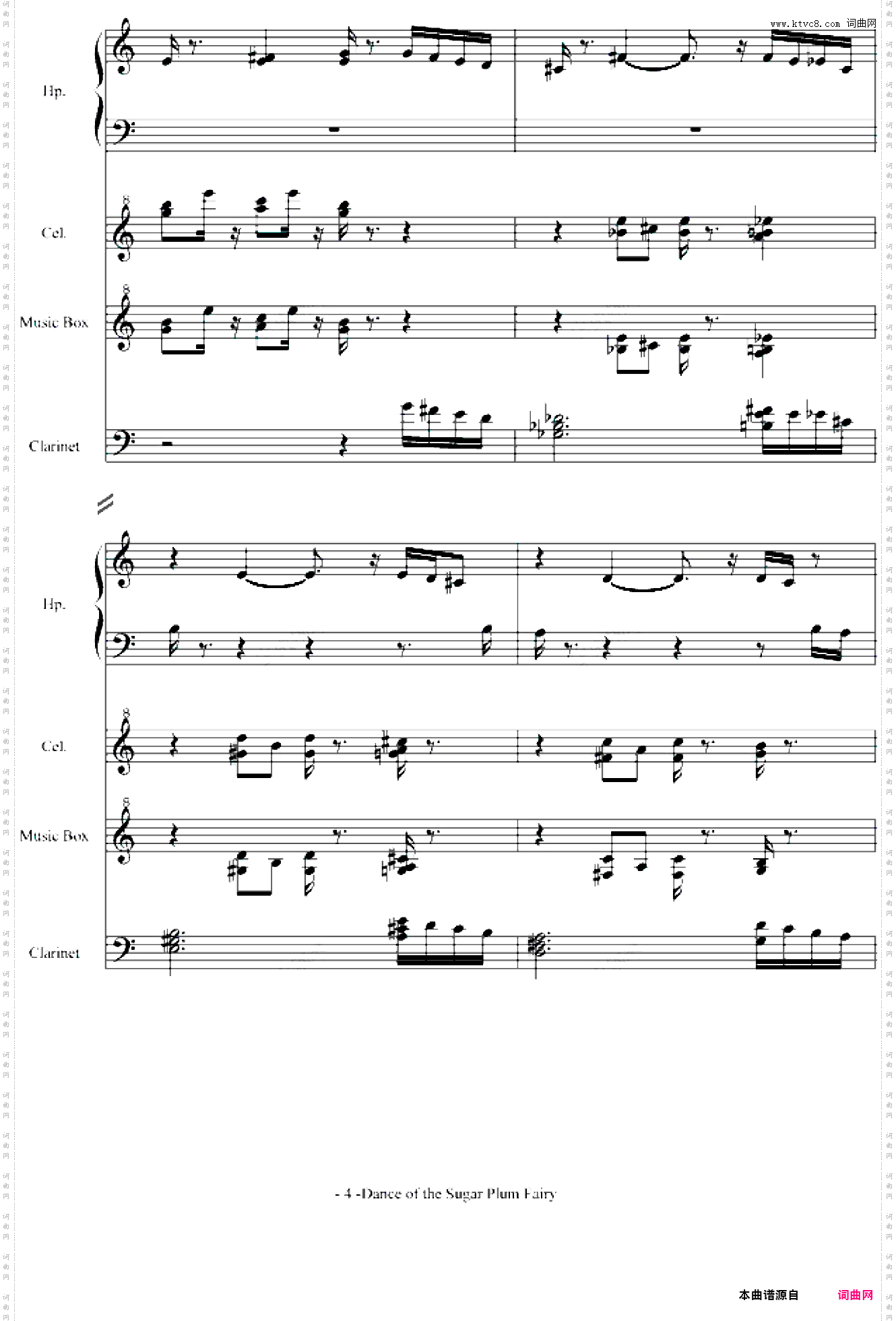 Dance of the Sugar Plum Fairy