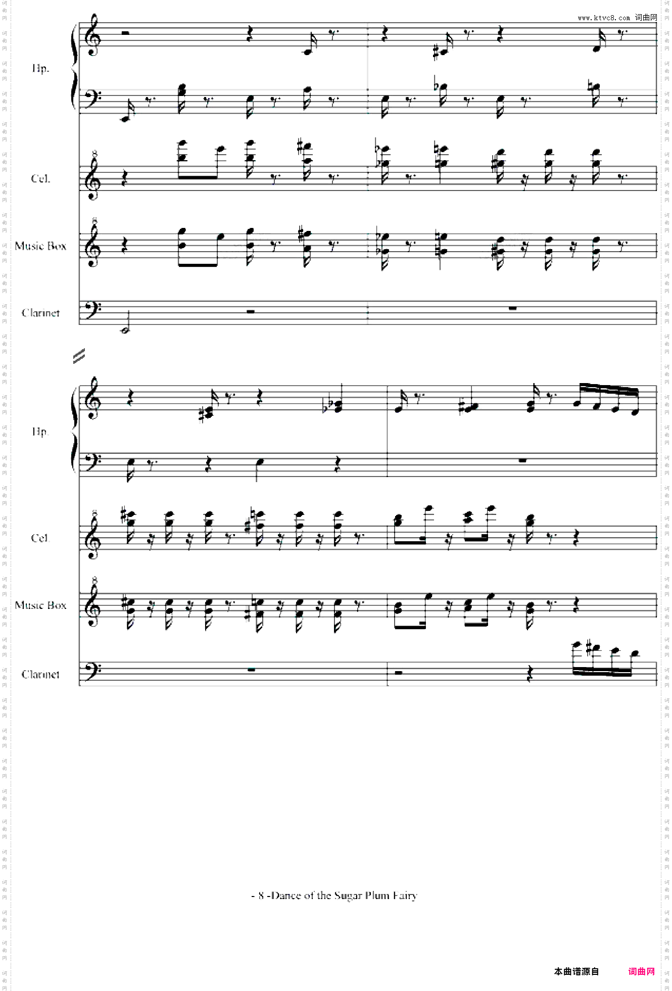 Dance of the Sugar Plum Fairy
