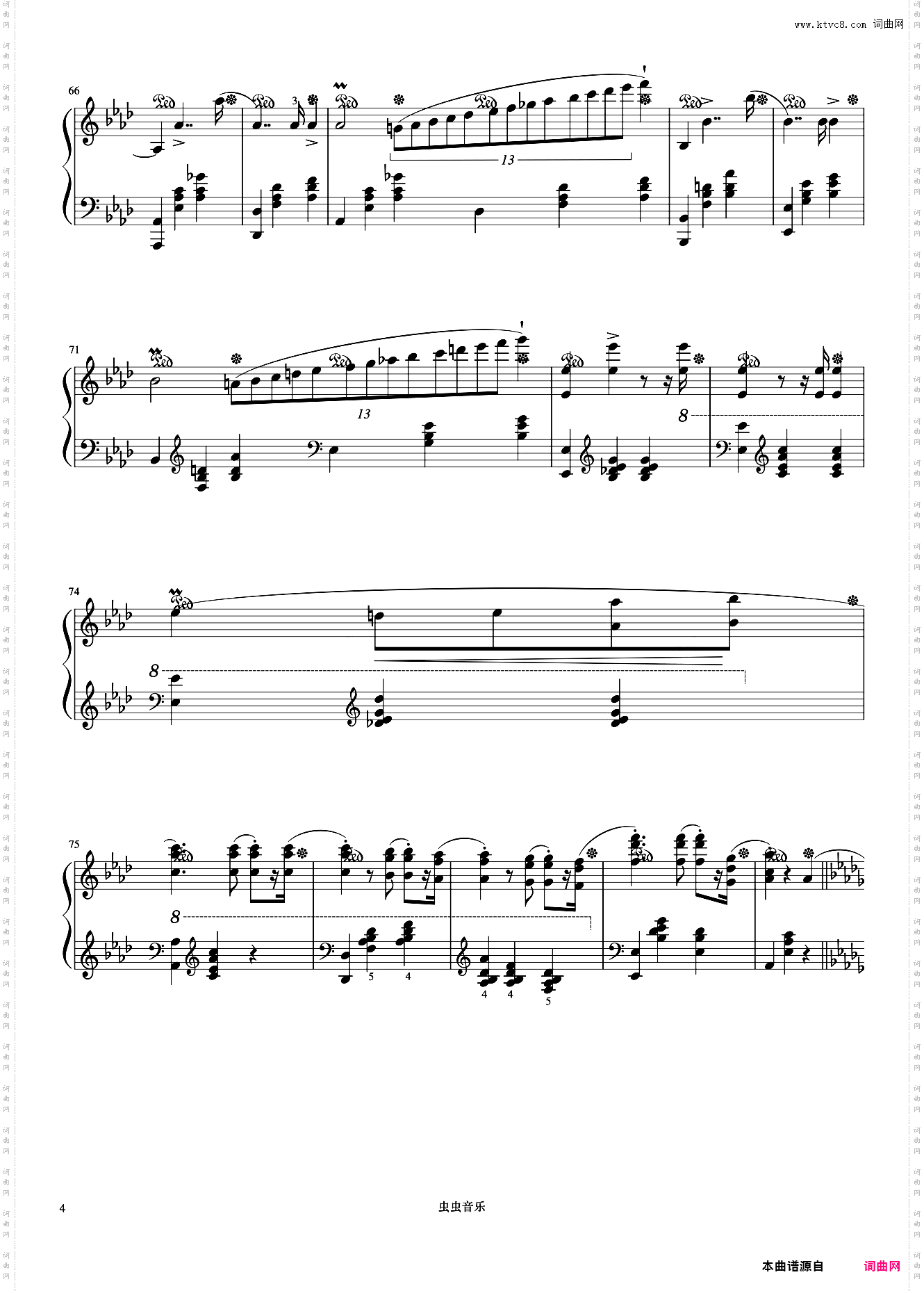 圆舞曲 Op·34 No·1《肖邦圆舞曲集》