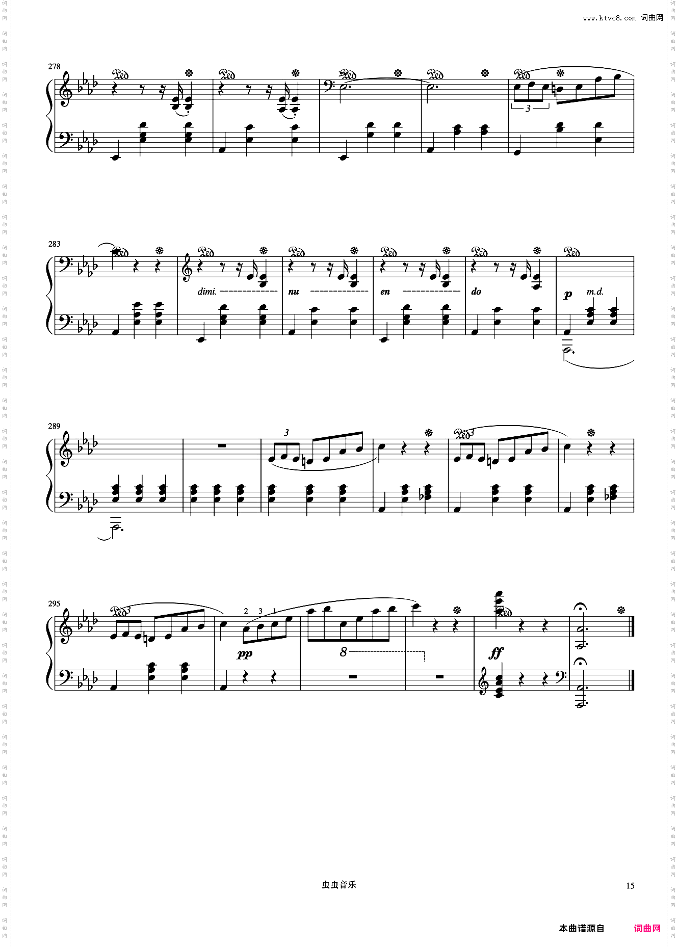 圆舞曲 Op·34 No·1《肖邦圆舞曲集》