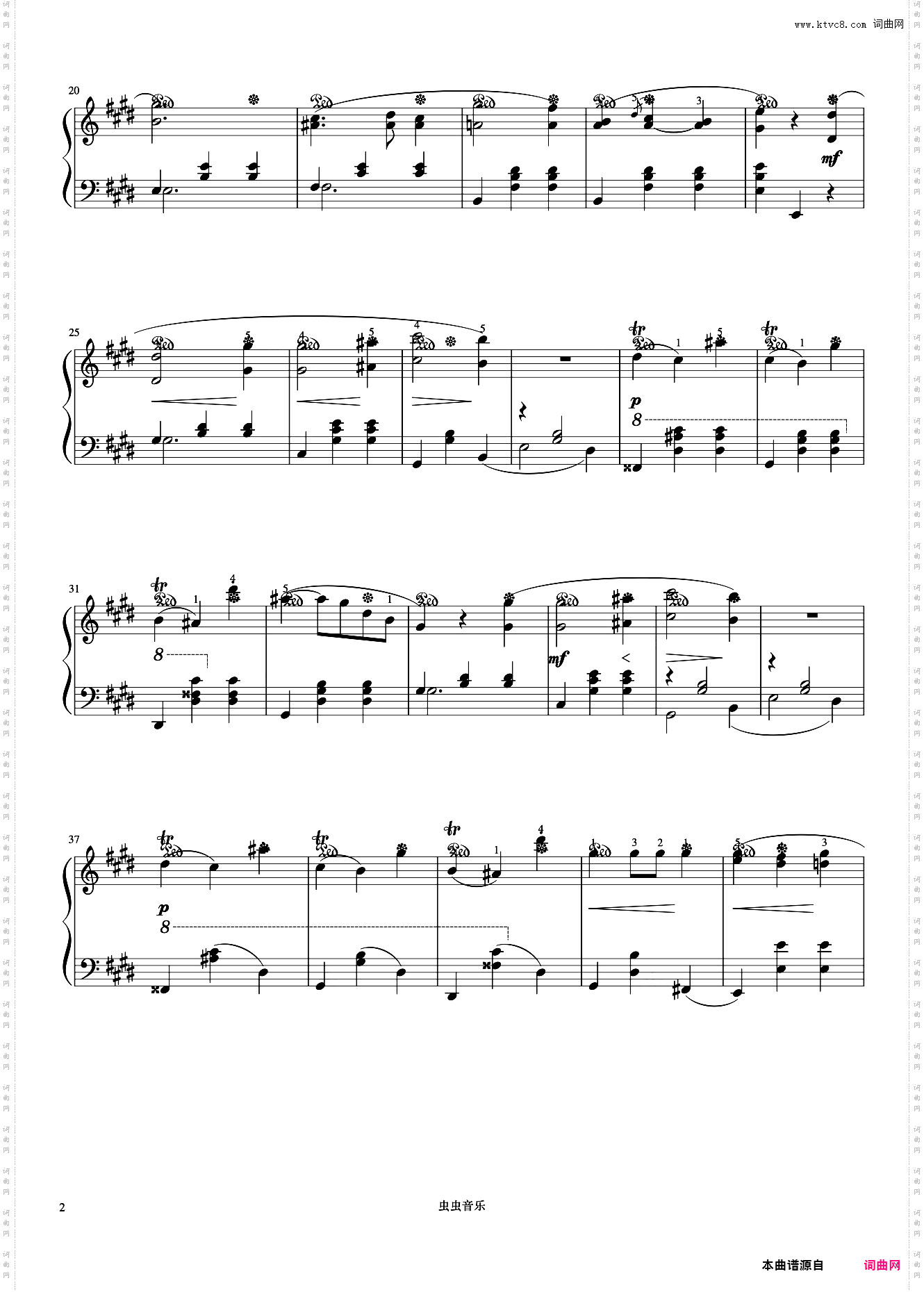 圆舞曲遗作2《肖邦圆舞曲集》