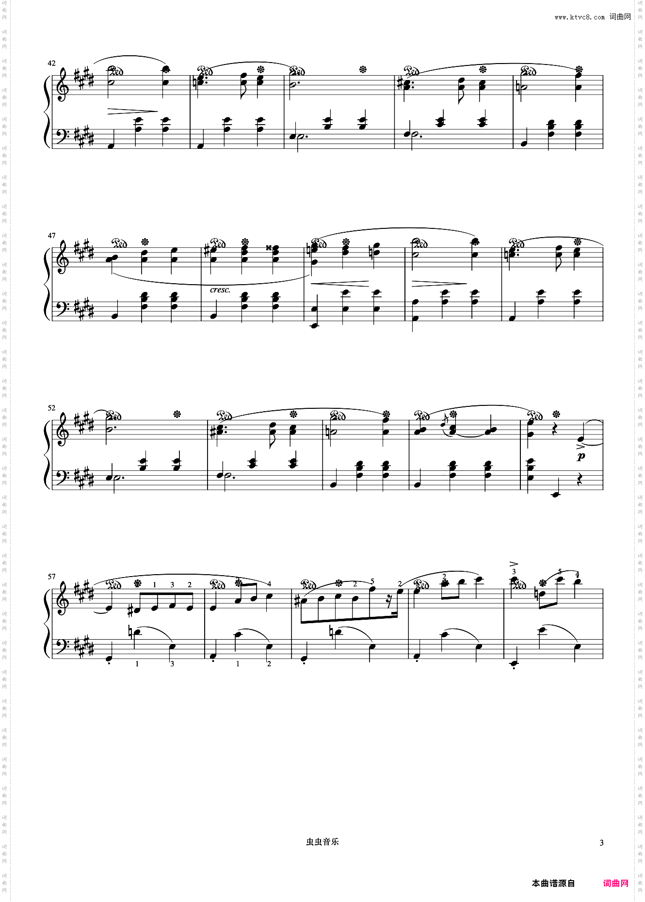 圆舞曲遗作2《肖邦圆舞曲集》