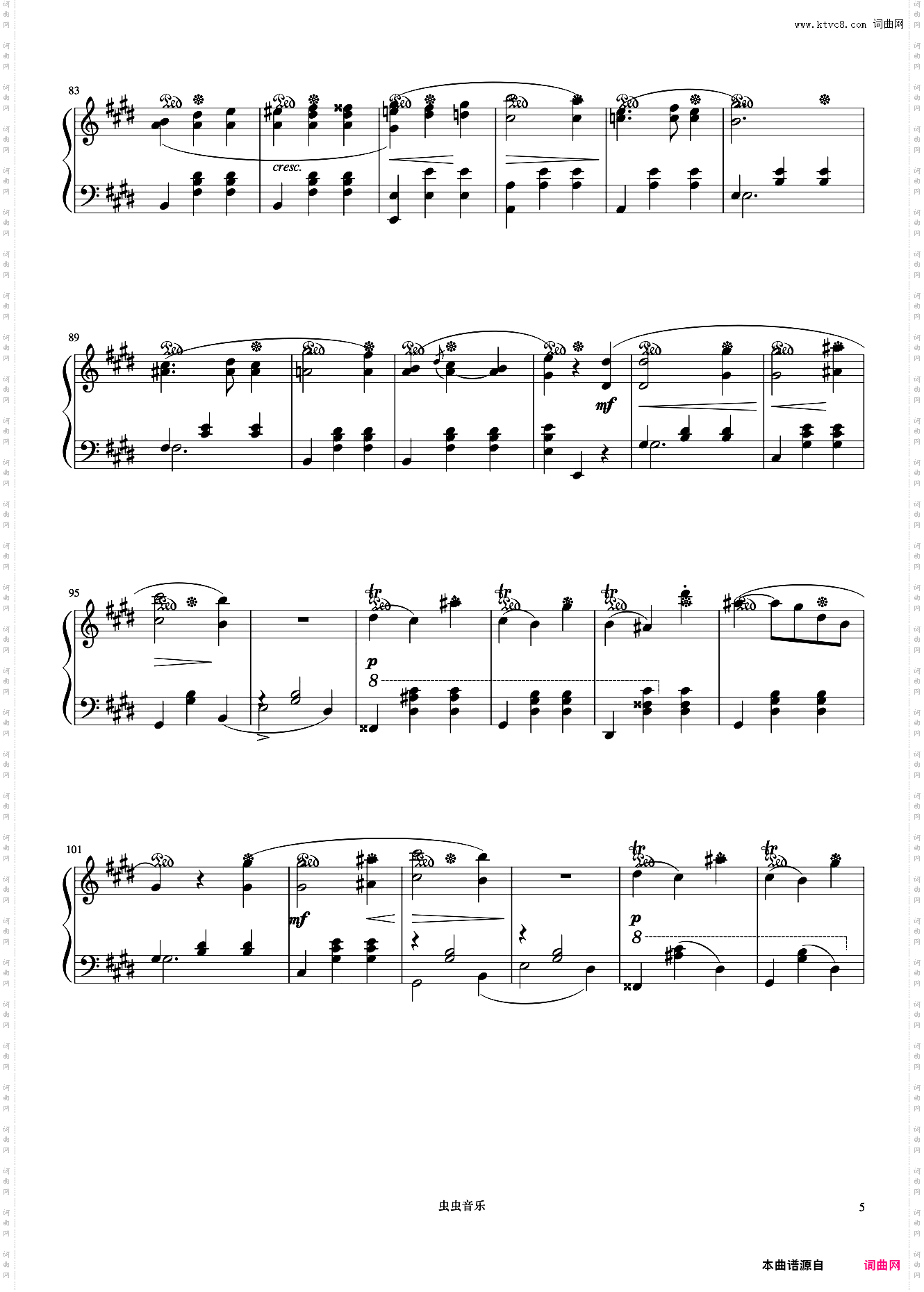 圆舞曲遗作2《肖邦圆舞曲集》