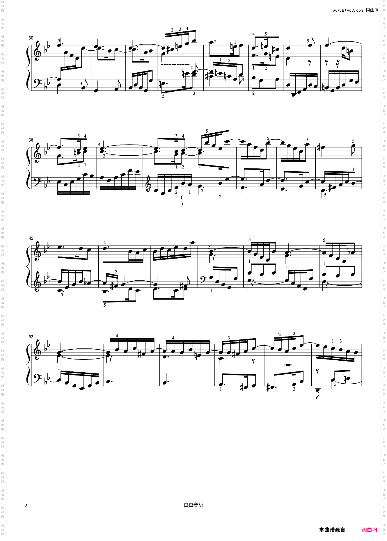 6级 G小调三部创意曲《英皇钢琴考级曲目2015-2016》