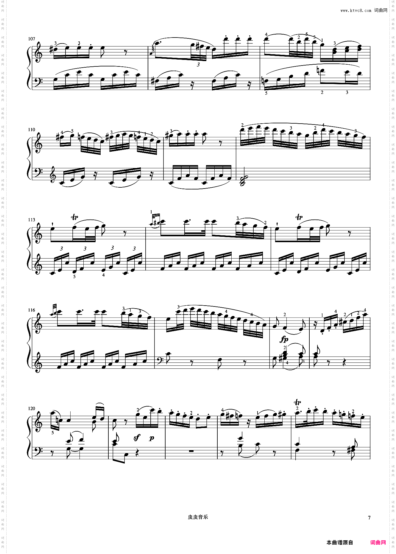 8级 C大调奏鸣曲 第一乐章《中央院钢琴考级曲目 7-9级》