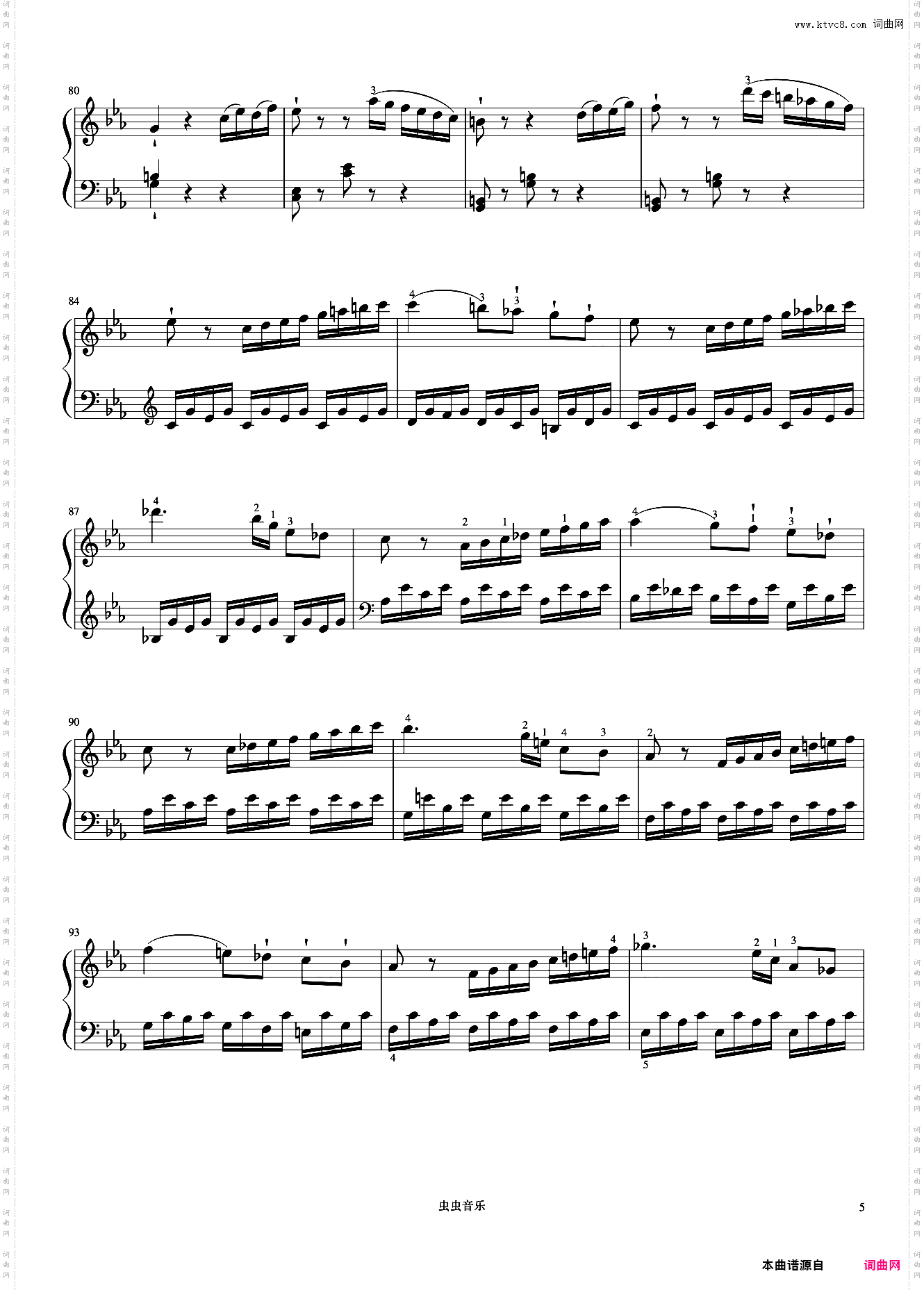 8级 降E大调奏鸣曲 第一乐章《中央院钢琴考级曲目 7-9级》