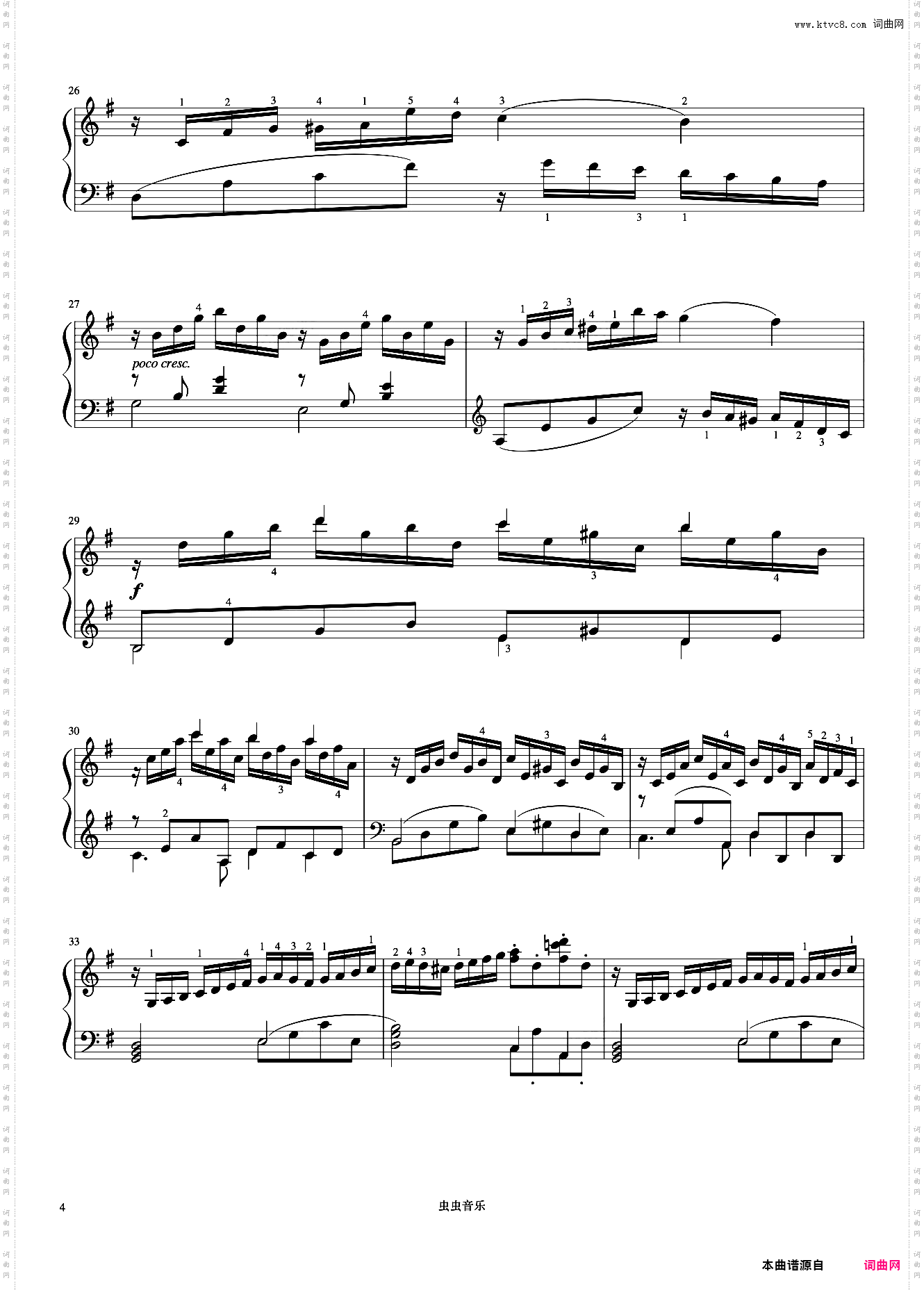 8级 小型练习曲Op·91 No·7《音协钢琴考级曲目 6-8级》