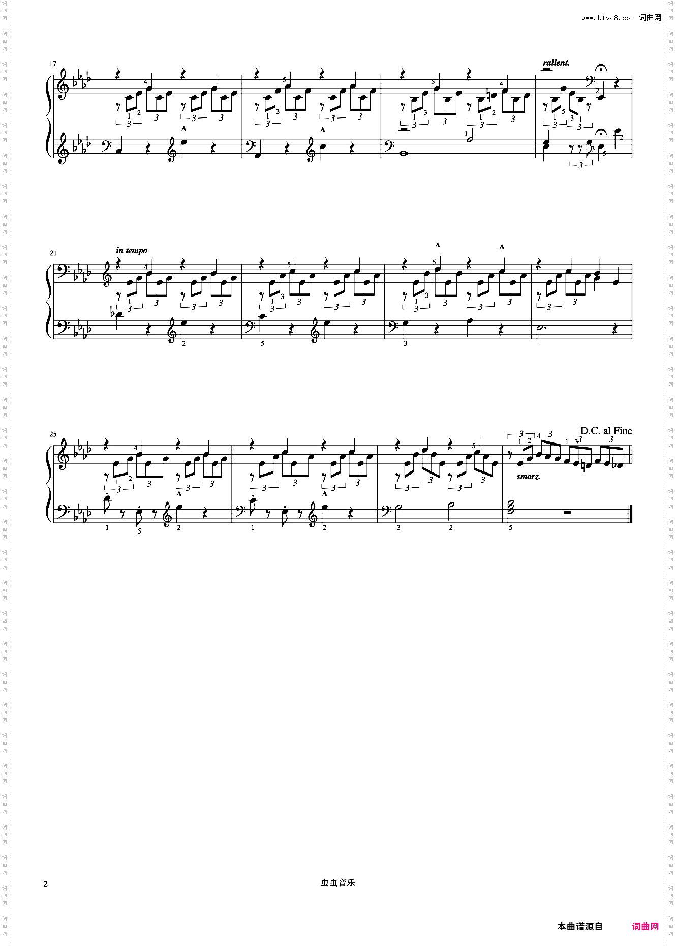 第44首《莱蒙钢琴练习曲 作品37》