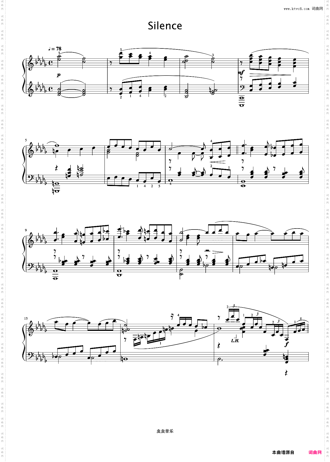 Silence《久石让钢琴作品精选集》