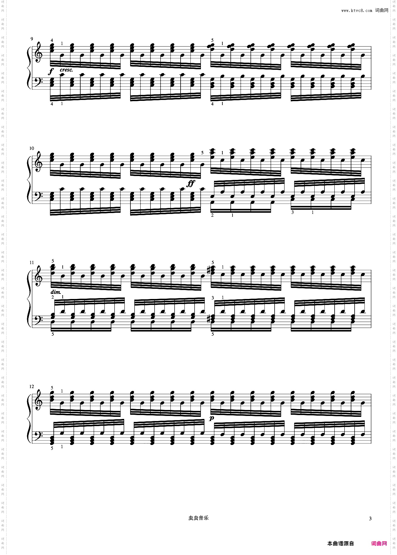 练习60《哈农 钢琴练指法》